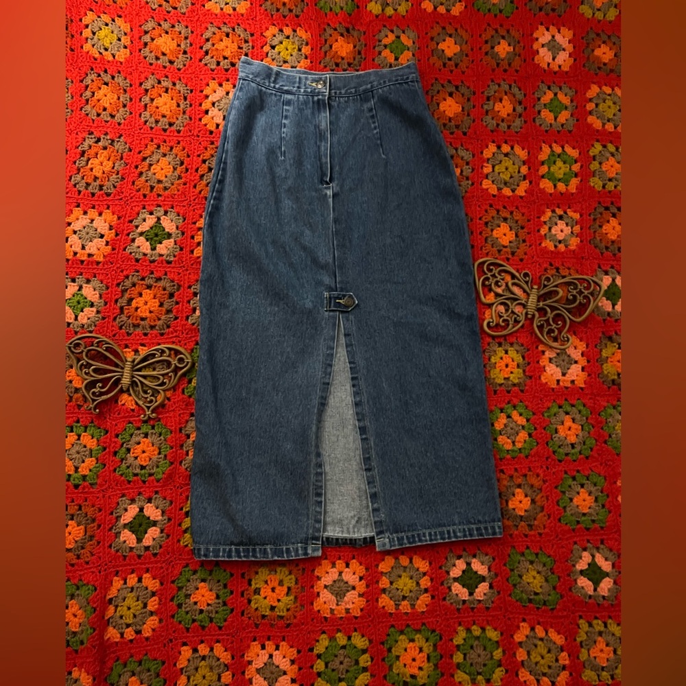Vintage The Great Plains Clothing Company denim skirt